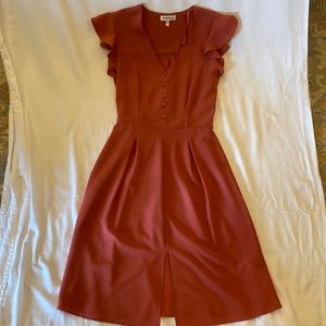 Monteau Dusty Pink Casual Dress
